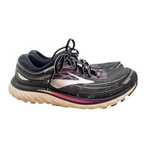 Brooks Women's Glycerin 15 1202471B088 Black Pink Running lace up Shoes Size 9